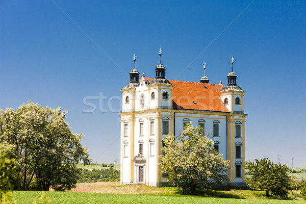 Wallfahrt Kapelle Tschechische Republik Kirche Stock foto © phbcz