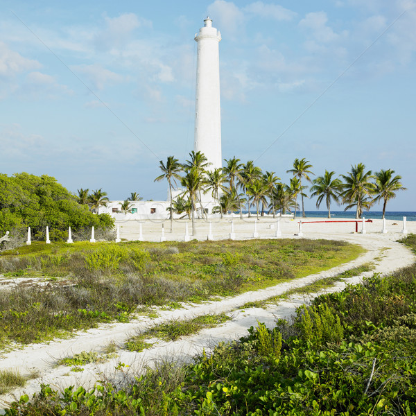 lighthouse, Cayo Sabinal, Camaguey Province, Cuba Stock photo © phbcz
