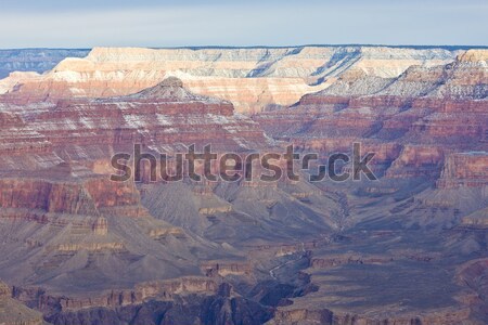 Grand Canyon park tél Arizona USA tájkép Stock fotó © phbcz