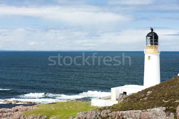 Rubha Reidh Lighthouse, Highlands, Scotland Stock photo © phbcz