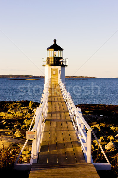 Marshall Point Lighthouse, Maine, USA Stock photo © phbcz