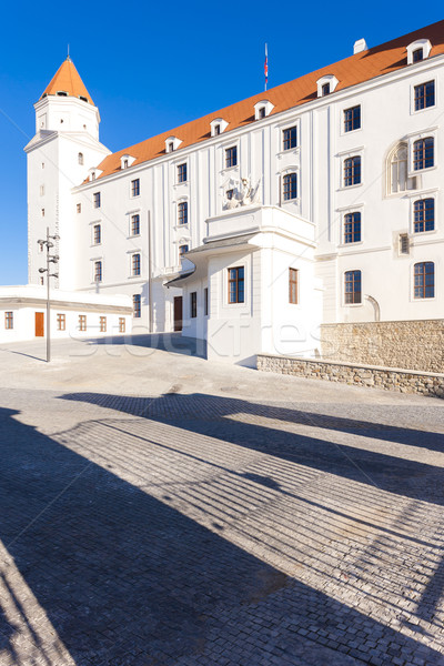 Foto stock: Bratislava · castillo · Eslovaquia · ciudad · viaje · arquitectura