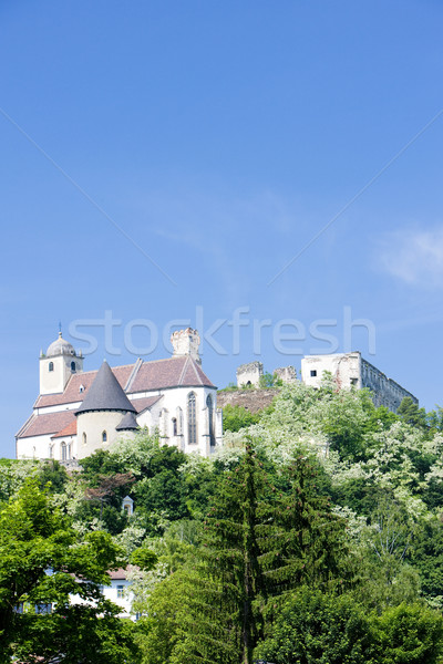 ruins of Gars Castle, Lower Austria, Austria Stock photo © phbcz