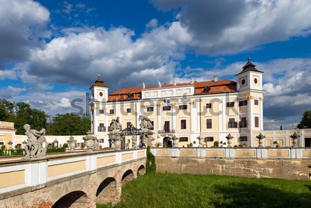 Castelo República Checa edifício arquitetura ao ar livre histórico Foto stock © phbcz