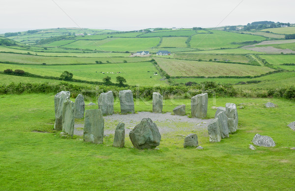 Drombeg Stone Circle, County Cork, Ireland Stock photo © phbcz