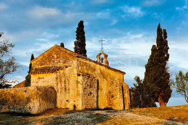 Capela França igreja arquitetura história ao ar livre Foto stock © phbcz