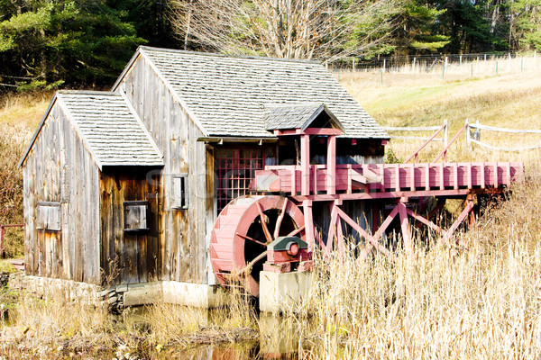 grist mill near Guilhall, Vermont, USA Stock photo © phbcz
