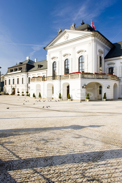 Imagine de stoc: Prezidential · palat · pătrat · Bratislava · Slovacia