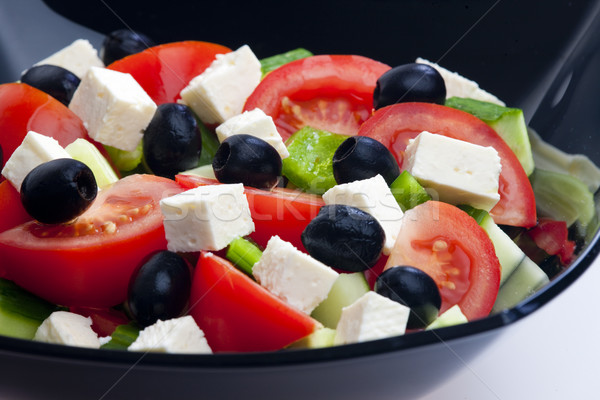Greek salad Stock photo © phbcz