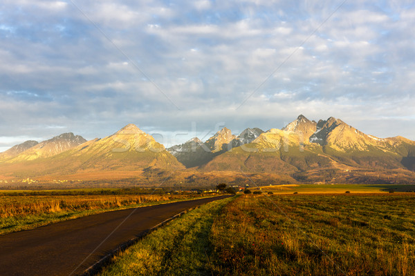 Vysoke Tatry (High Tatras), Slovakia Stock photo © phbcz