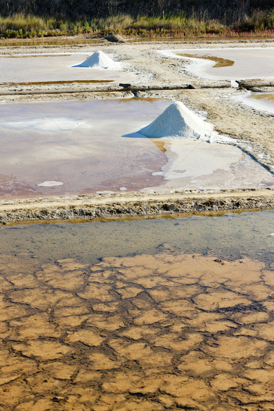 saline, Port des Salines, Oleron Island, Poitou-Charentes, Franc Stock photo © phbcz