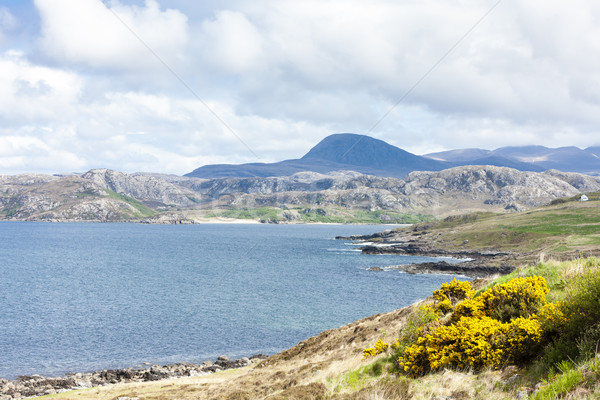 Tierras altas Escocia paisaje mar lago Europa Foto stock © phbcz