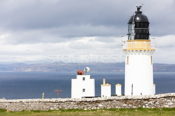 Dunnet Head Lighthouse with Orkney in the background, Highlands, Stock photo © phbcz