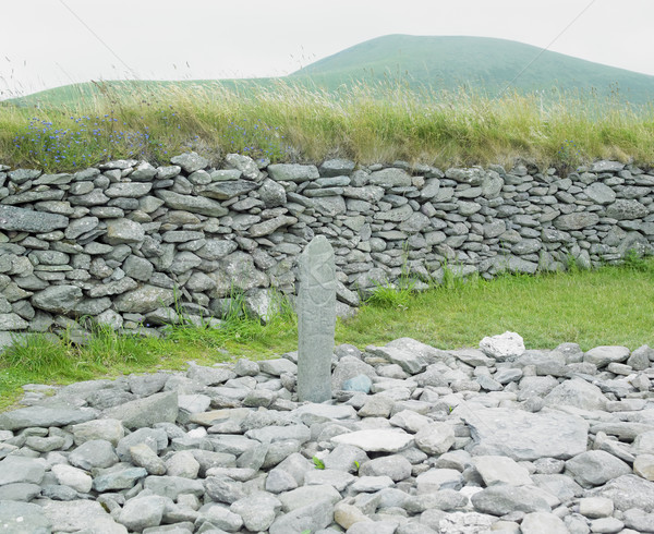 Gallarus Oratory surroundings, County Kerry, Ireland Stock photo © phbcz