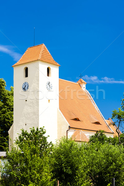 Stock photo: church of the martyrdom of St. John the Baptist, Zumberk, Czech 