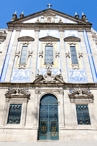 Stockfoto: Kerk · tegels · Portugal · stad · architectuur · geschiedenis