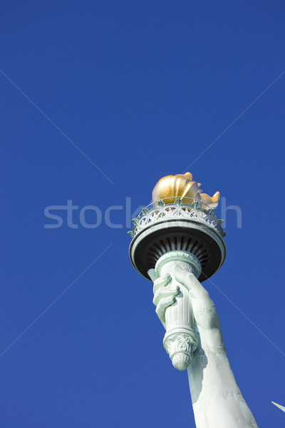 Detaliu statuie libertate New York SUA călători Imagine de stoc © phbcz