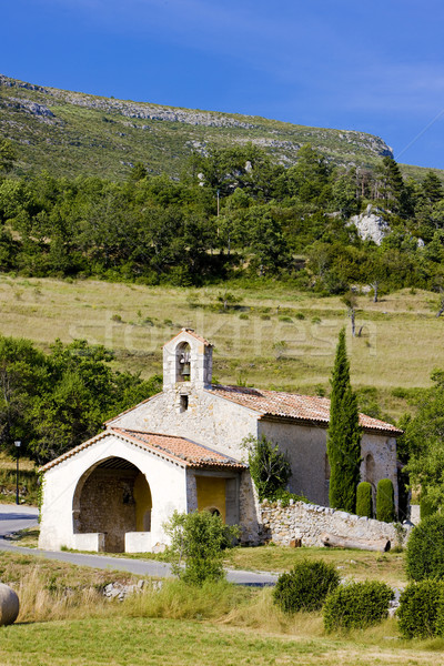 church, Rougon, Provence, France Stock photo © phbcz