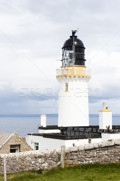 Dunnet Head Lighthouse, Highlands, Scotland Stock photo © phbcz