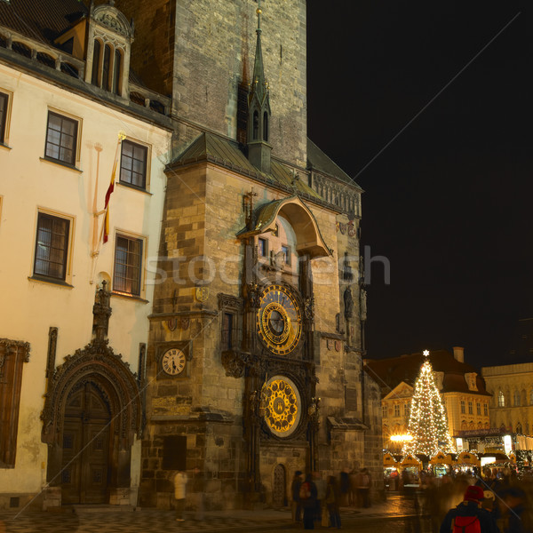 Horloge, Old Town Square, Prague, Czech Republic Stock photo © phbcz