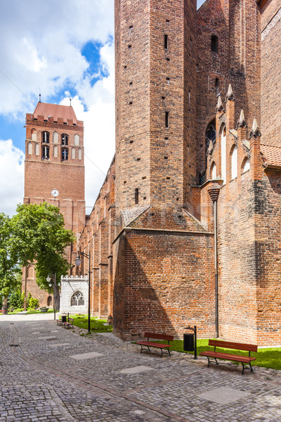 Saint John the Evangelist Cathedral, Kwidzyn, Pomerania, Poland Stock photo © phbcz
