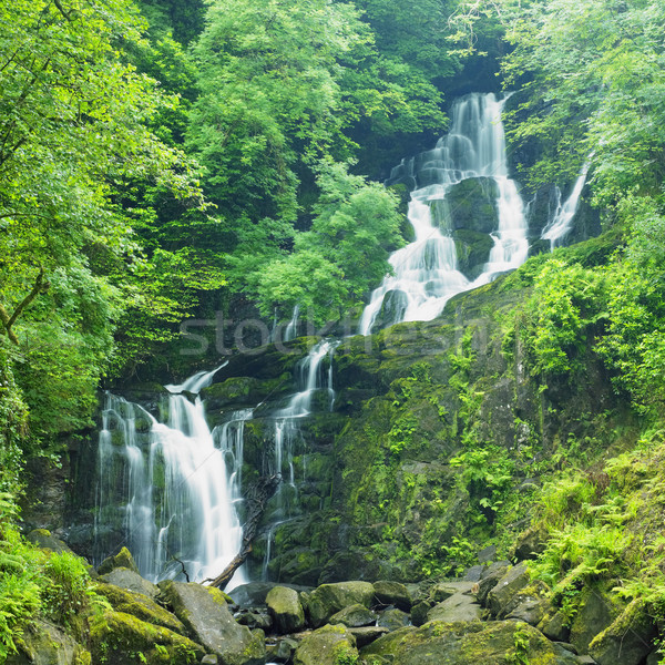 Torc Waterfall, Killarney National Park, County Kerry, Ireland Stock photo © phbcz