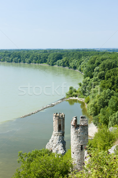 Foto stock: Castelo · Eslováquia · edifício · viajar · arquitetura · história