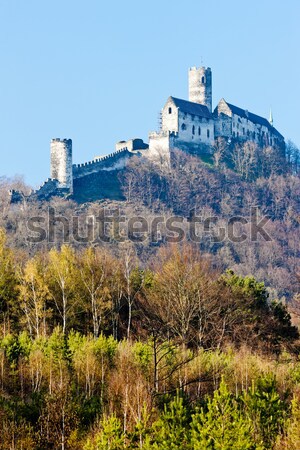 Calvary of Mikulov with autumnal vineyard, Czech Republic Stock photo © phbcz