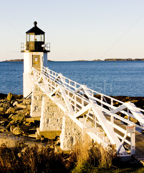 Marshall Point Lighthouse, Maine, USA Stock photo © phbcz