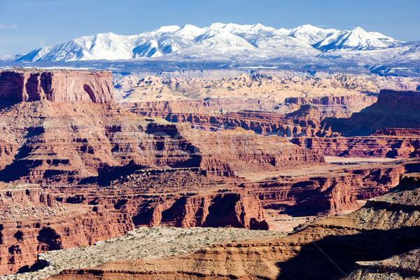 Foto stock: Parque · Utah · EUA · paisagem · montanhas · rochas