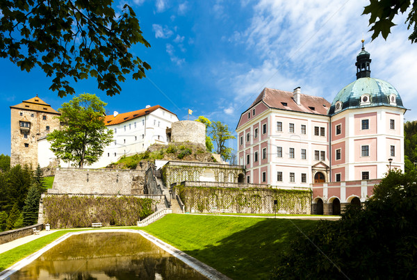 Stock photo: castle and palace of Becov nad Teplou, Czech Republic