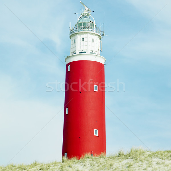 lighthouse, De Cocksdorp, Texel Island, Netherlands Stock photo © phbcz