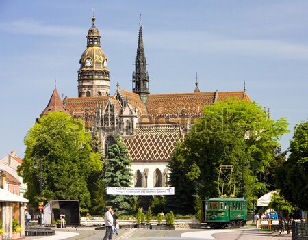 Cathedral of Saint Elizabeth, Kosice, Slovakia Stock photo © phbcz