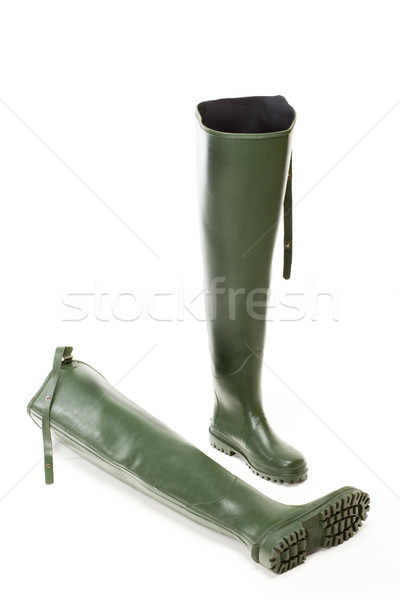 fishing Wellingtons Stock photo © phbcz