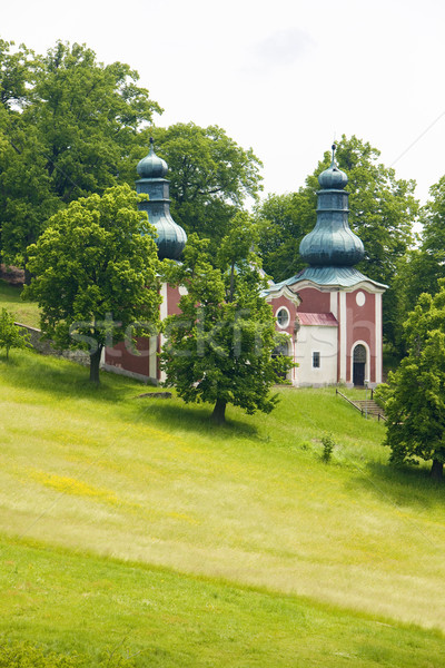 Hac yer Slovakya Bina seyahat mimari Stok fotoğraf © phbcz