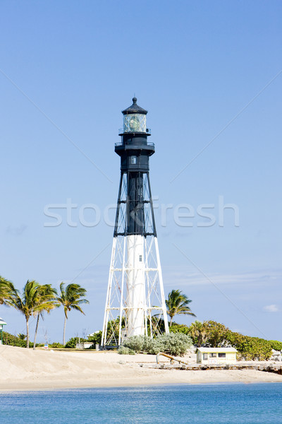 Stock photo: Hillsboro Lighthouse, Pompano Beach, Florida, USA