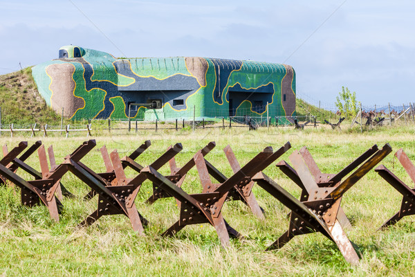 bunker near Satov, Czech Republic Stock photo © phbcz