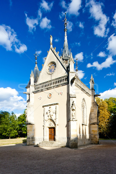 Сток-фото: часовня · замок · центр · Франция · здании · архитектура