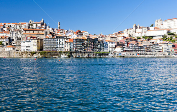 [[stock_photo]]: Portugal · maison · urbaine · rivière · architecture · histoire