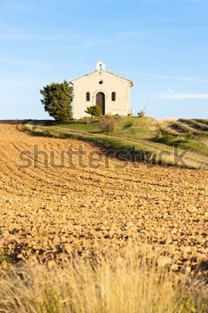 Stok fotoğraf: Küçük · kilise · plato · Bina · mimari · Avrupa