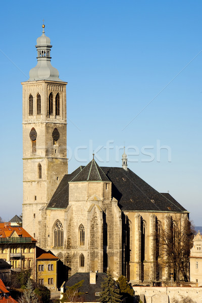 Church of St. James, Kutna Hora, Czech Republic Stock photo © phbcz