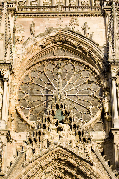 Cathedral Notre Dame, Reims, Champagne, France Stock photo © phbcz