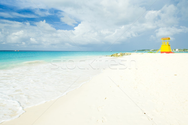cabin on the beach, Enterprise Beach, Barbados, Caribbean Stock photo © phbcz