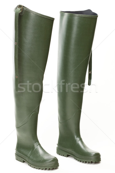 fishing Wellingtons Stock photo © phbcz