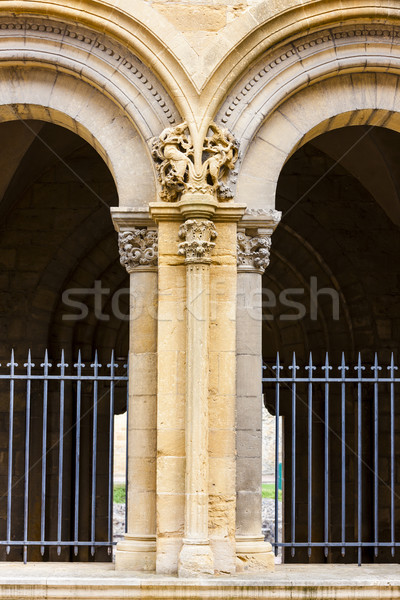 Abbazia dipartimento Francia architettura arch fuori Foto d'archivio © phbcz