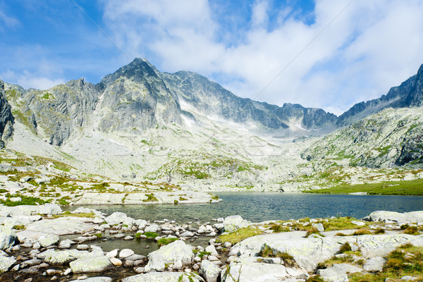 Five Spis Tarns, High Tatras (Vysoke Tatry), Slovakia Stock photo © phbcz