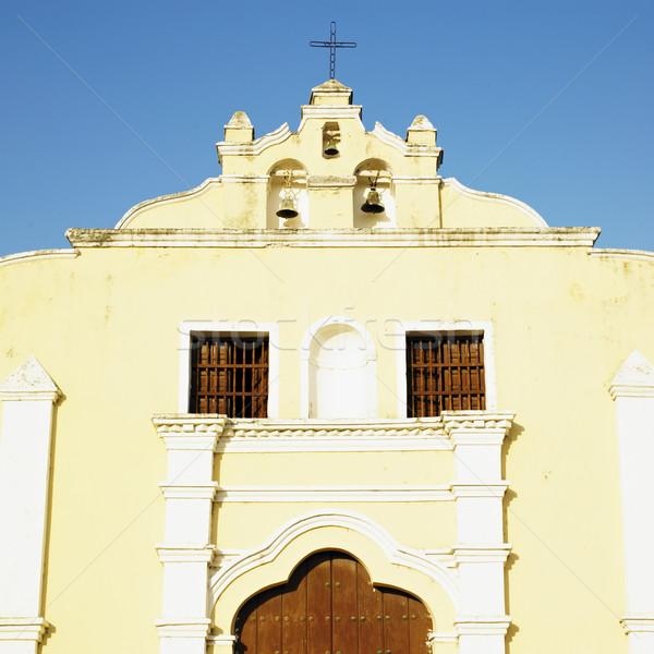 detail of San Juan Bautista de Remedios's Church, Parque Marti,  Stock photo © phbcz