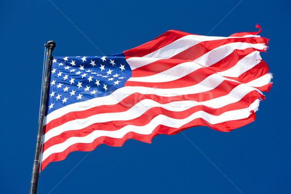 the USA flag Stock photo © phbcz