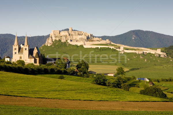 Stock foto: Kapitel · Burg · Slowakei · Gebäude · Architektur · Tempel