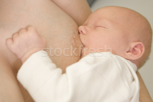 Baby kobieta rodziny ręce miłości dzieci Zdjęcia stock © phbcz